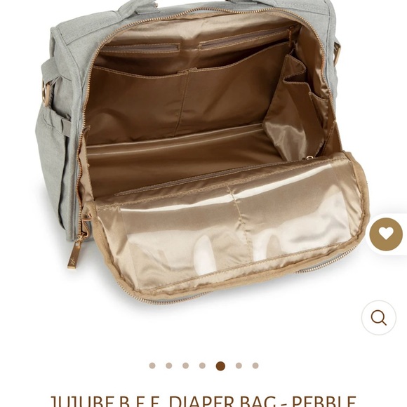 JUJUBE B.F.F. DIAPER BAG - PEBBLE CHROMATICS backpack - Picture 6 of 8